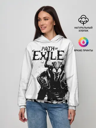 Женское худи / PATCH OF EXILE WARRIOR