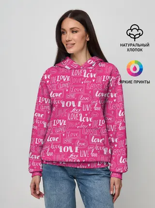 Женское худи / Love