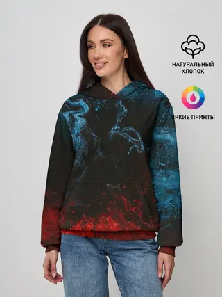 Женское худи / Огонь И Вода