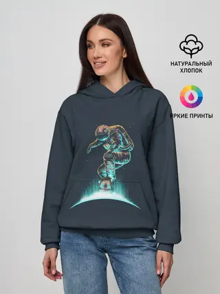 Женское худи / Space Surfing