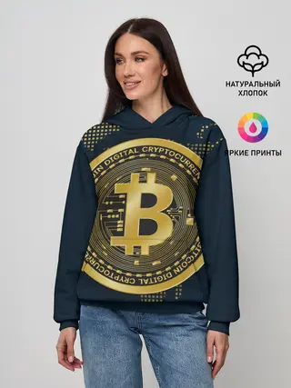 Женское худи / БИТКОИН | BITCOIN
