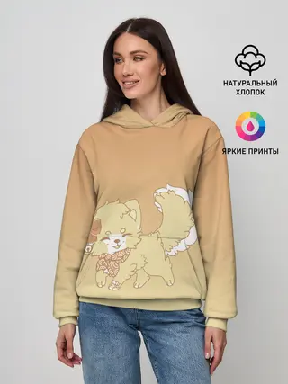 Женское худи / милашный зверек