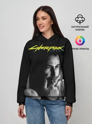 Женское худи / Cyberpunk 2077 | Джонни