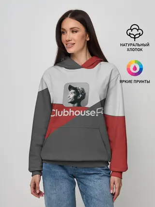 Женское худи / Clubhouse | Клабхаус
