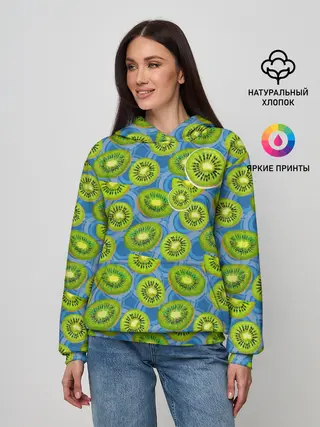 Женское худи / Киви