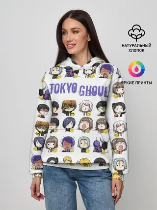 Женское худи / Токийский гуль пресонажи