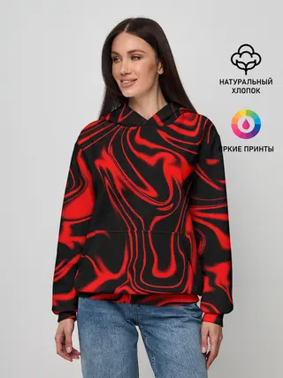 Женское худи / Жидкий градиент