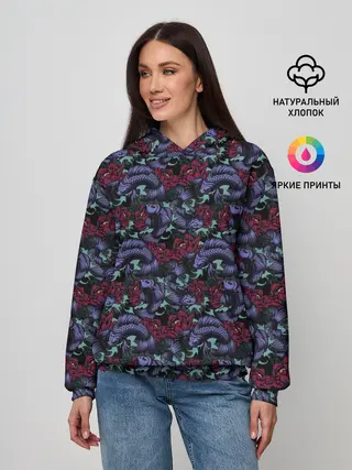 Женское худи / Рыбы
