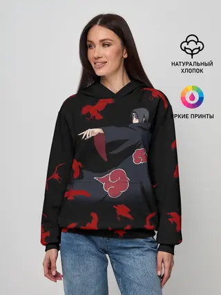 Женское худи / Итачи Вороны Аниме