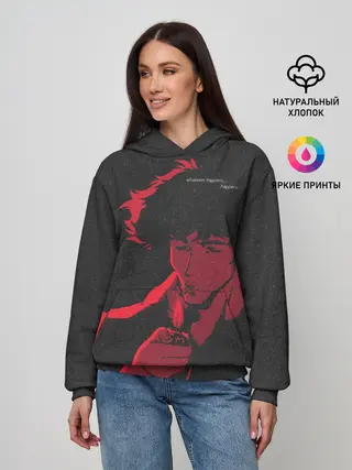 Женское худи / Cowboy Bebop. Спайк Шпигель