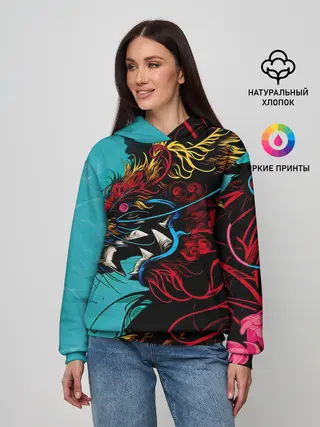 Женское худи / Дракон | Dragon