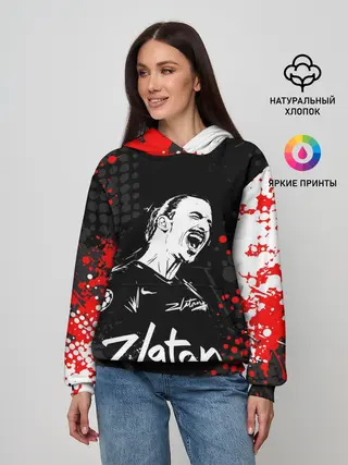 Женское худи / ЗЛАТАН ИБРАГИМОВИЧ / ZLATAN