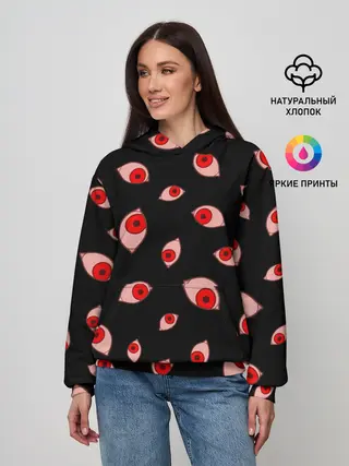 Женское худи / Взгляд тьмы