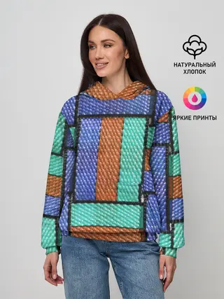 Женское худи / Stripes