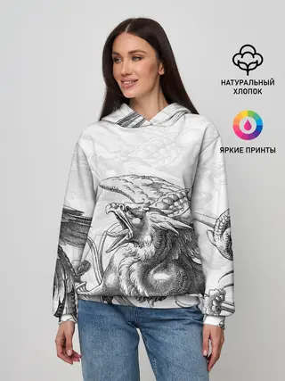 Женское худи / Грифон