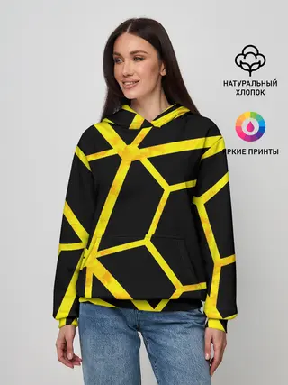 Женское худи / Hexagon
