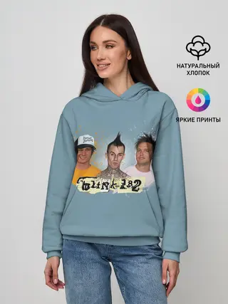 Женское худи / Blink 182