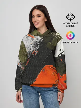 Женское худи / Современное искусство