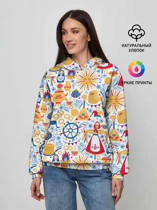 Женское худи / Славянская символика