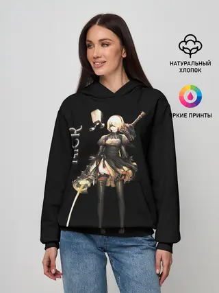 Женское худи / Nier Automata / 2B