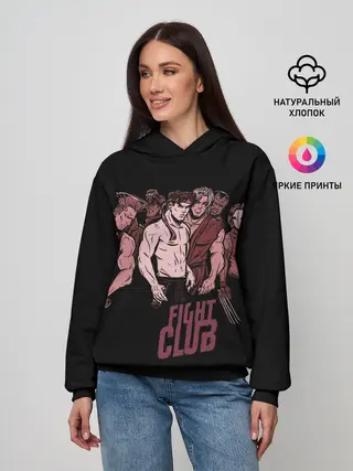Женское худи / Fight Club x Street Fighter