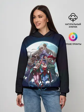 Женское худи / Girls Fighter team