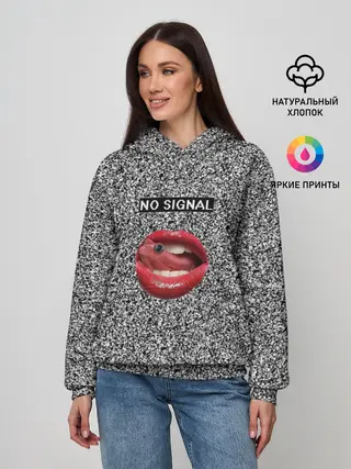 Женское худи / Губы