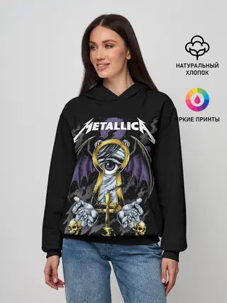 Женское худи / Взгляд сквозь замок