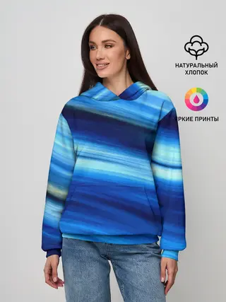 Женское худи / Морской