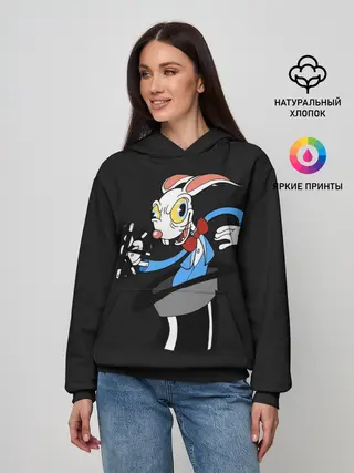 Женское худи / Cuphead - Хопус Покус