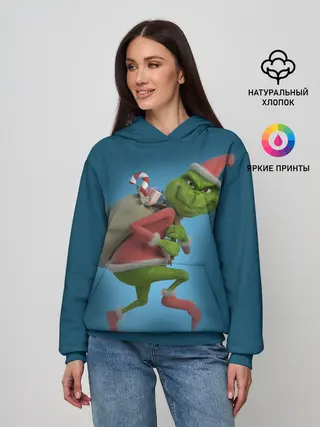 Женское худи / Гринч