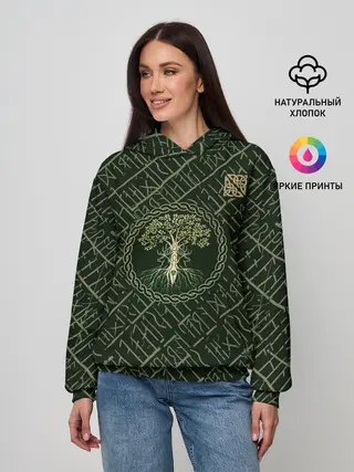 Женское худи / Дерево жизни
