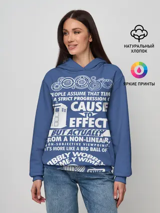 Женское худи / Doctor Who