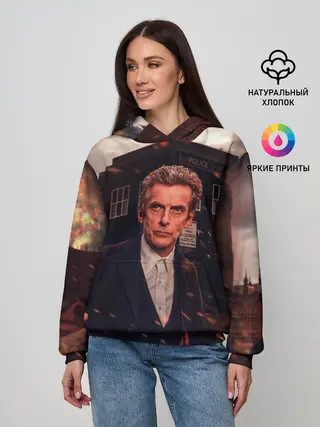 Женское худи / Доктор Кто