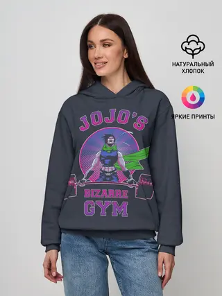 Женское худи / Приключения ДжоДжо