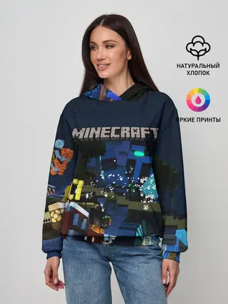Женское худи / MINECRAFT