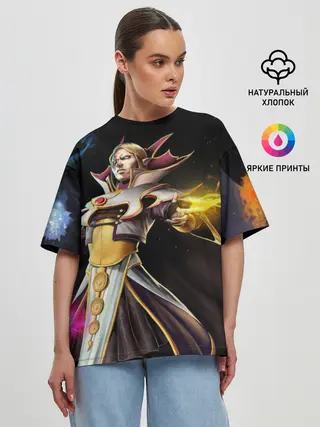 Женская футболка оверсайз / Invoker