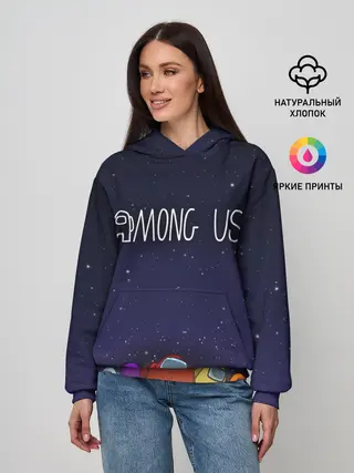 Женское худи / Among Us team