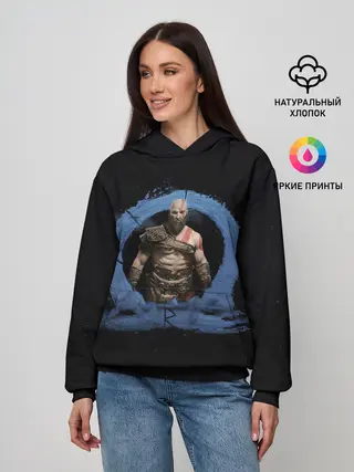 Женское худи / God Of War Ragnarok