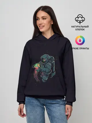 Женское худи / Космонавт