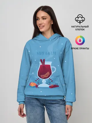 Женское худи / Stay Warm | Глинтвейн