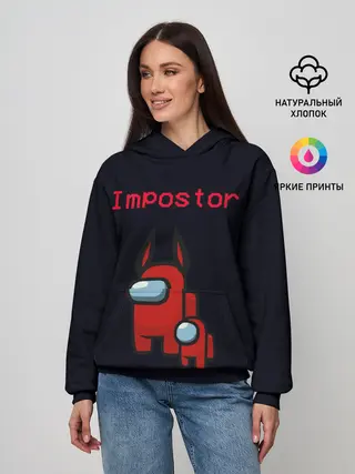 Женское худи / Among us Impostor