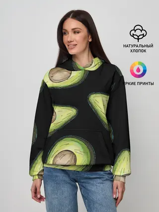 Женское худи / Авокадо