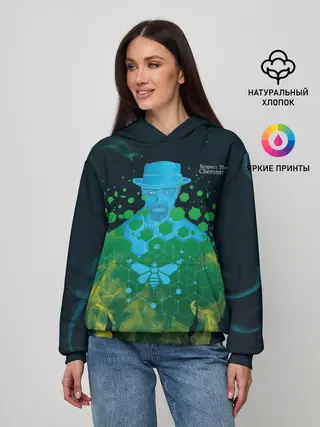 Женское худи / Уважай Химию