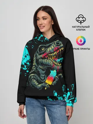 Женское худи / Godzilla