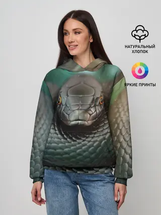 Женское худи / Чёрная мамба