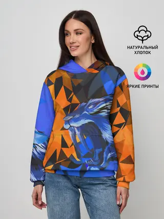 Женское худи / Тигр