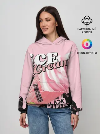 Женское худи / BLACKPINK ICE CREAM