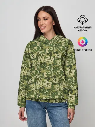 Женское худи / 23 февраля
