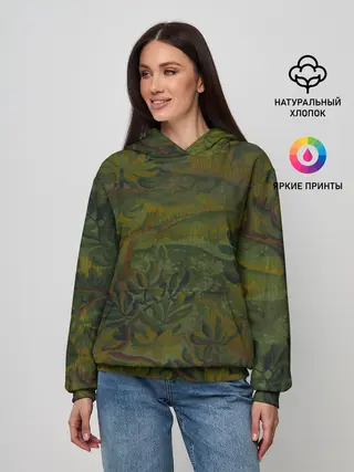 Женское худи / Зеркальный лес